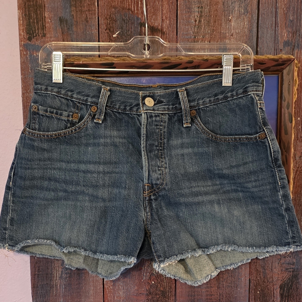 Levi's Classic Blue Jean Shorts